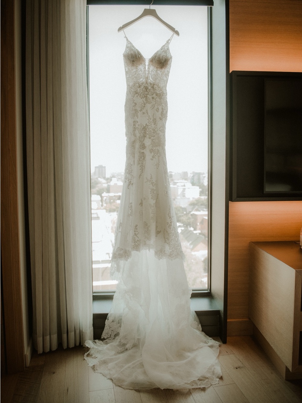 Enzoani Paige Elegant Lace Wedding Dress